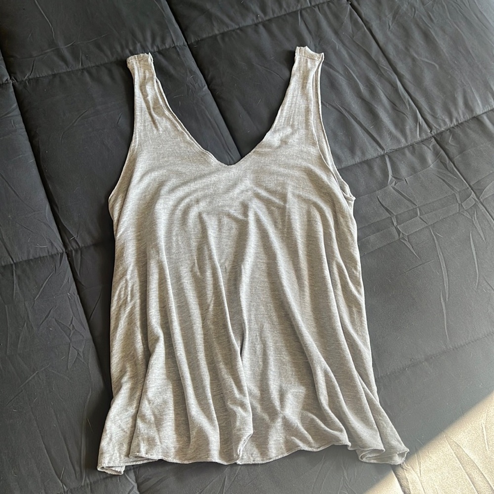 BKE women’s grey oversized tank top